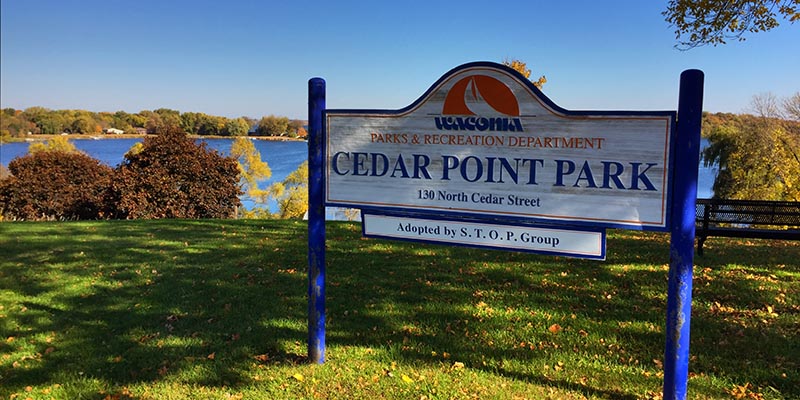 Cedar Point Park in Waconia, Minnesota