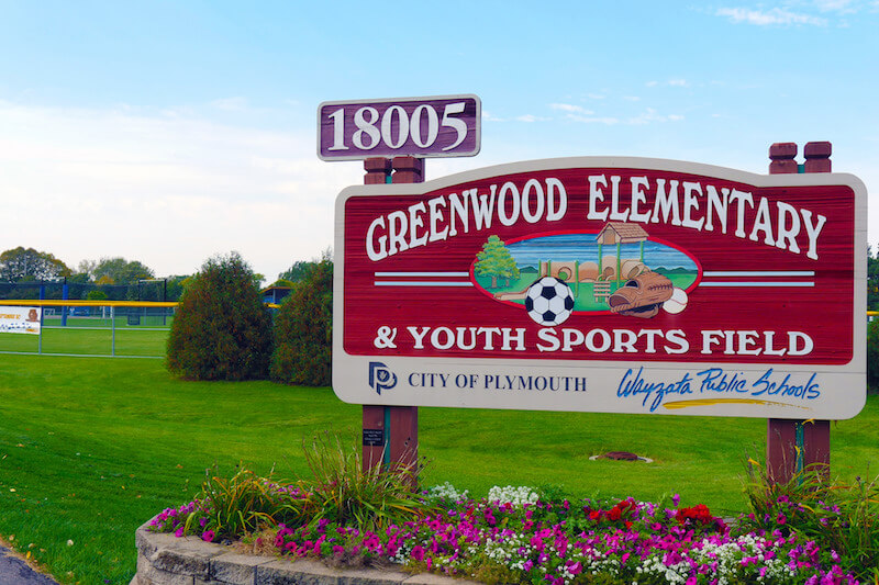 Greenwood Elementary School in Plymouth, Minnesota