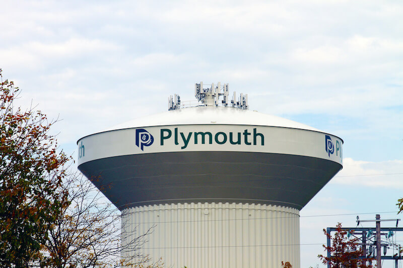 Plymouth Water Tower in Plymouth, Minnesota
